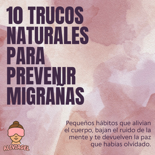 10 Trucos para Prevenir Migrañas